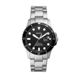 Herrenuhr analog Edelstahl