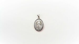 Gravurplatte Mutter Gottes 925 Ag