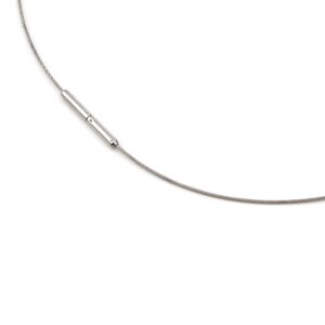 Collier ohne Stein Titan/Edelstahl