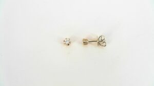 Ohrstecker Solitär 585 GG