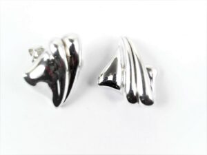 Ohrstecker ohne Stein 925 Ag