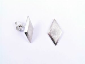 Ohrstecker ohne Stein 925 Ag