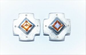 Ohrstecker Mehrsteiner 925 Ag