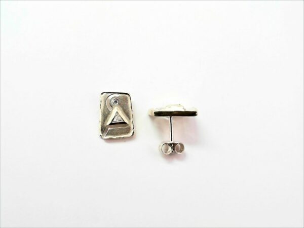 Ohrstecker Mehrsteiner 925 AG bic. gelb/weiss
