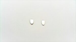 Ohrstecker ohne Stein Stahl