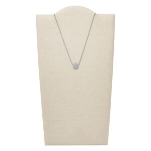 Collier Mehrsteiner Stahl