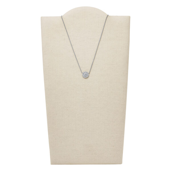 Collier Mehrsteiner Stahl