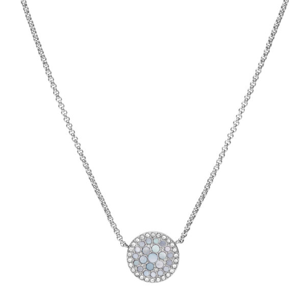 Collier Mehrsteiner Stahl – Bild 3