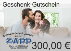 Geschenkgutschein 300 €