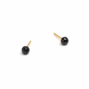 Ohrstecker Einsteiner 925 AG gelb vergoldet
