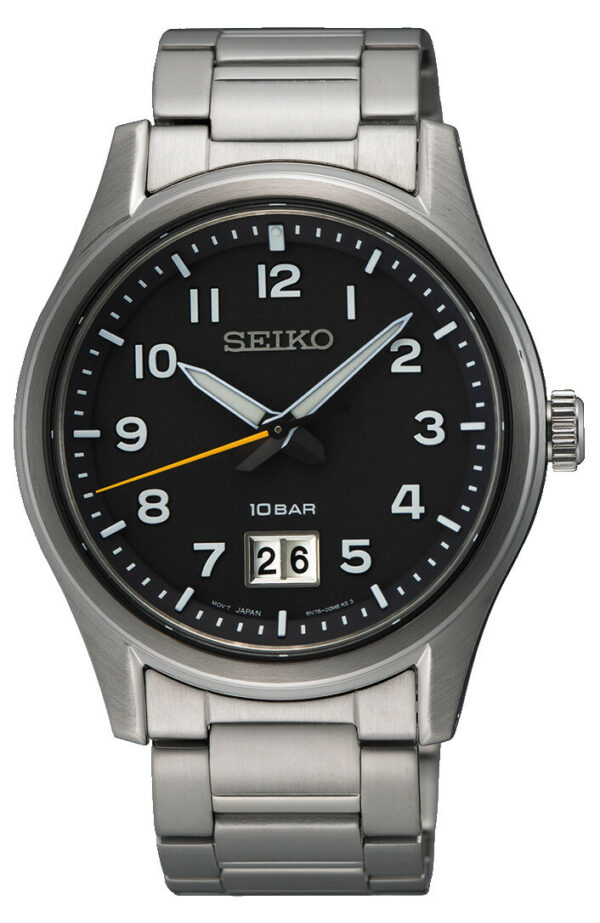 Herrenuhr analog Edelstahl