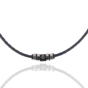 Herrencollier Anker Edelstahl