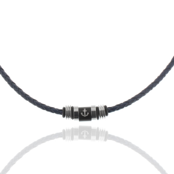 Herrencollier Anker Edelstahl