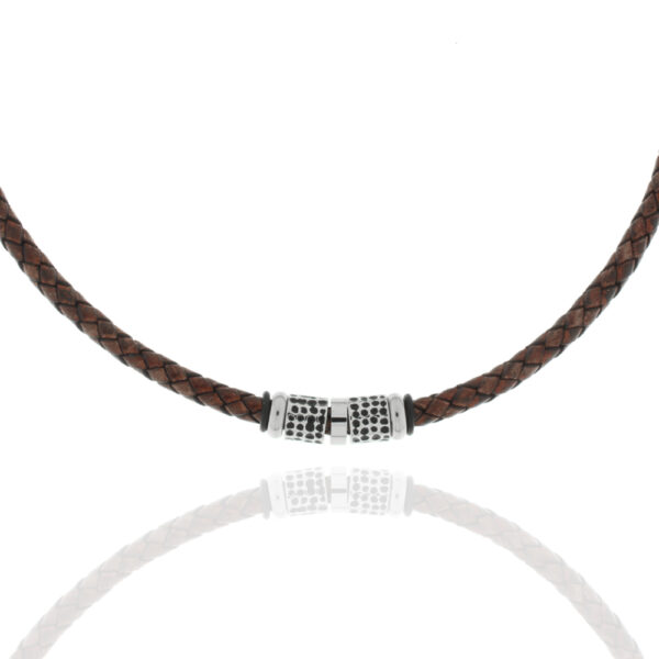 Herrencollier Edelstahl