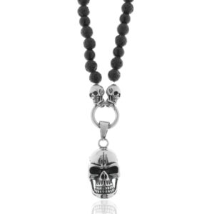 Herrenkette Totenkopf Edelstahl