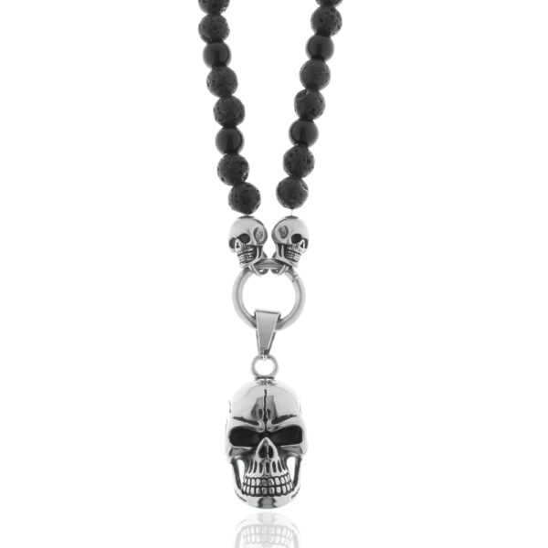 Herrenkette Totenkopf Edelstahl