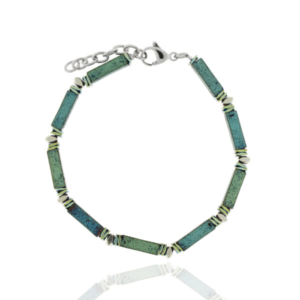 Steinarmband Edelstahl