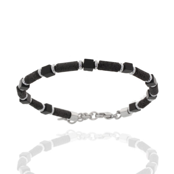 Steinarmband Edelstahl
