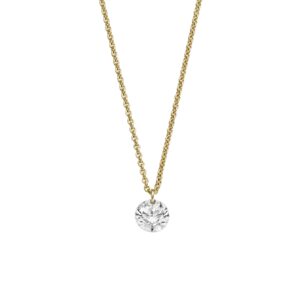 Collier Solitär 750 GG