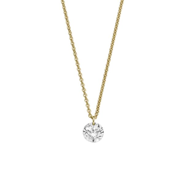 Collier Solitär 750 GG