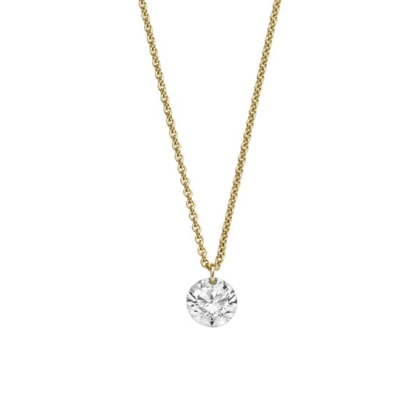 Collier Solitär 750 GG