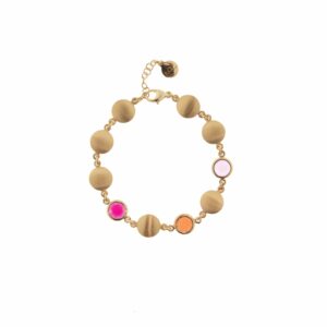 Armband 925 AG gelb vergoldet