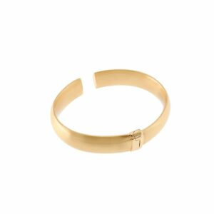 Armreif mit Scharnier 925 AG gelb vergoldet