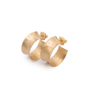 Creolstecker 925 AG gelb vergoldet