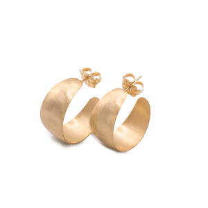 Creolstecker 925 AG gelb vergoldet