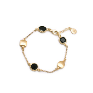 Armband 925 AG gelb vergoldet