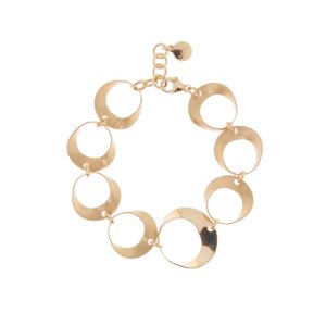 Armband 925 AG gelb vergoldet