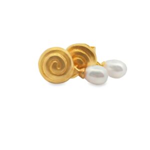 Ohrhänger 925 AG gelb vergoldet