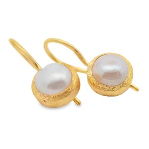 Ohrpendel 925 AG gelb vergoldet