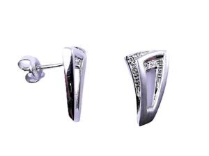 Ohrstecker Mehrsteiner 925 Ag