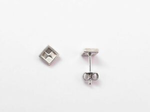 Ohrstecker ohne Stein 925 Ag