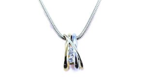 Anhänger Clip 585 GG/WG