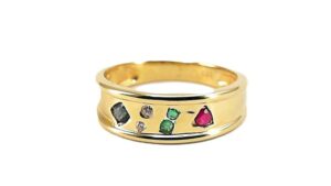 Damenring Mehrsteiner 585 GG