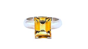 Damenring Einsteiner 925 Ag rhodiniert