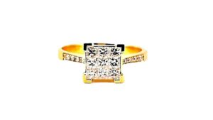 Damenring Mehrsteiner 585 GG