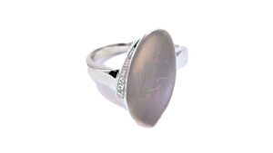 Damenring Mehrsteiner 925 Ag