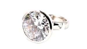 Damenring Einsteiner 925 Ag