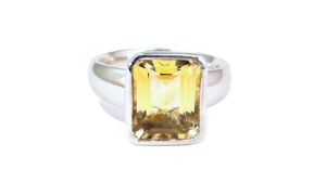 Damenring Einsteiner 925 Ag rhodiniert