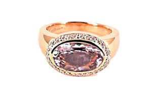 Damenring Mehrsteiner 585 Roségold