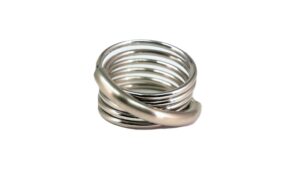 Damenring ohne Stein Edelstahl