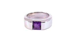 Damenring Einsteiner 750 Weißgold