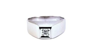 Herrenring Bandring 585 WG