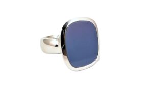 Herrenring Siegelring 925 Ag rhodiniert