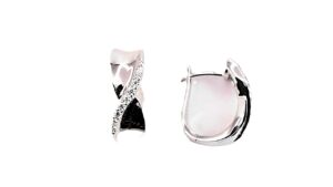 Creolen 925 Ag rhodiniert