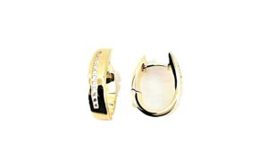 Creolen 925 AG gelb vergoldet