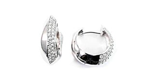 Creolen 925 Ag rhodiniert